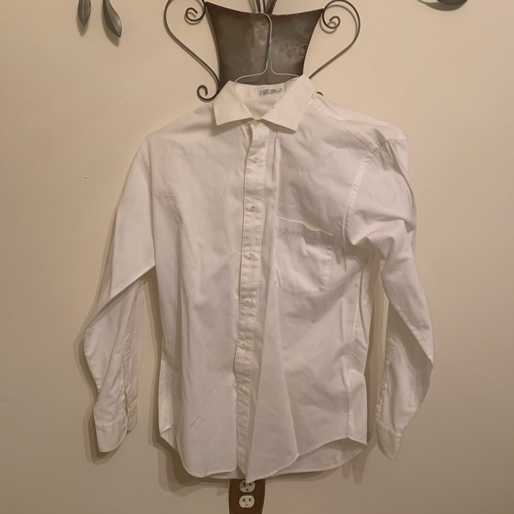 Classic White Bill Robinson Men's Shirt